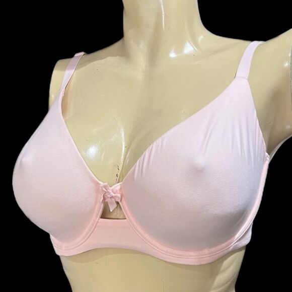 Victorias Secret Body Supersoft Unlined Demi underwire bra Pink 36DDD - Picture 1 of 4